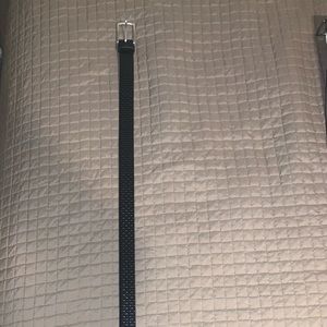 Martin Dingman Black braided belt. BRAND NEW. Size 38